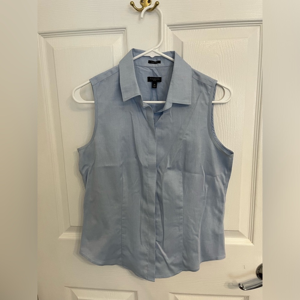 Talbots vest button up